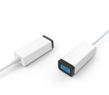 USB-C til VGA-adapter - hvid