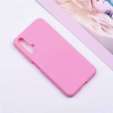SKALO Huawei Nova 5T Ultratynd TPU-skal - Pink