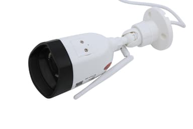 Overvågningskamera til udendørs brug Full HD Hvid