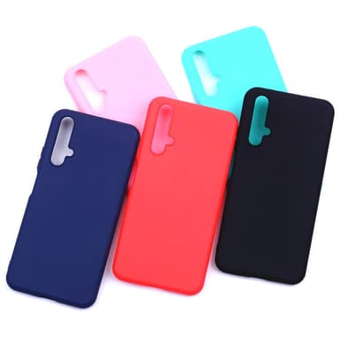 SKALO Huawei Nova 5T Ultratynd TPU-skal - Pink