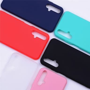 SKALO Huawei Nova 5T Ultratynd TPU-skal - Pink