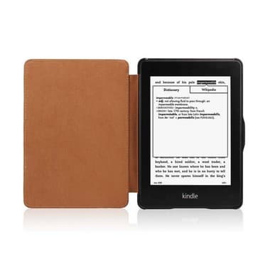 Kindle Paperwhite 1 2 3 etuier - PU læder - Vintage brun