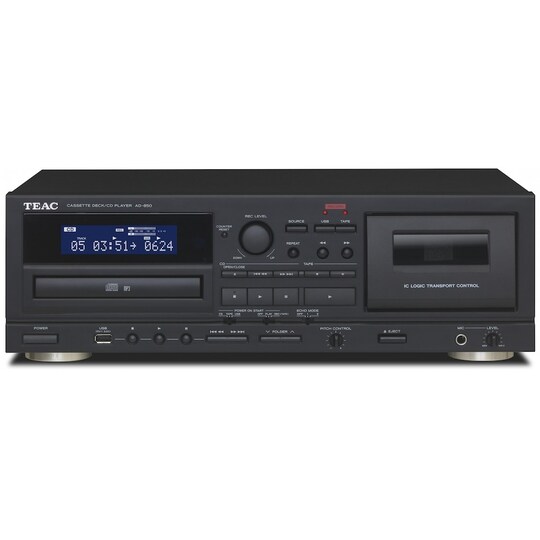TEAC AD-850 Cassette/CD Player MKII
