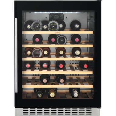 AEG indbygget vinkøleskab SWB66001DG (sort)