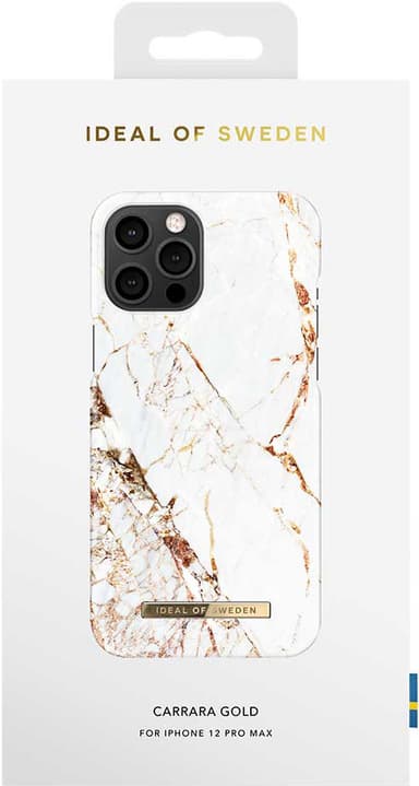 iDeal Fashion cover til iPhone 12 Pro Max carrara gold)