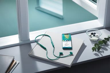 Huawei FreeLace wireless in-ear høretelefoner (emerald green)