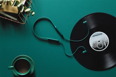 Huawei FreeLace wireless in-ear høretelefoner (emerald green)