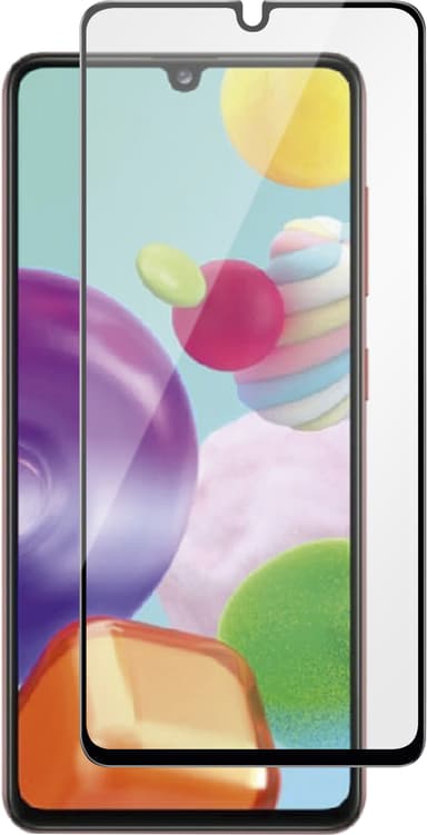 Panzer Full-Fit Samsung Galaxy A42 skærmbeskytter (sort)