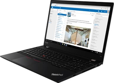 Lenovo ThinkPad T15 15,6" bærbar computer i5/8/256 GB (sort)