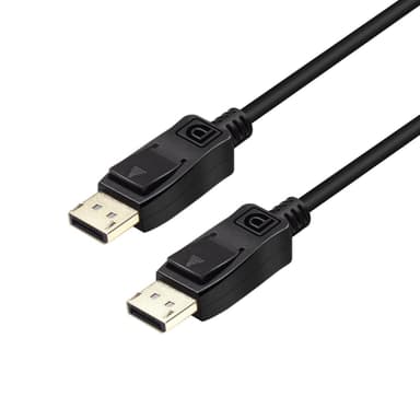 NÖRDIC 4.5m DisplayPort til DisplayPort-kabel ver 1.2 UHD 4Kx2K i 60Hz 21,6Gbps