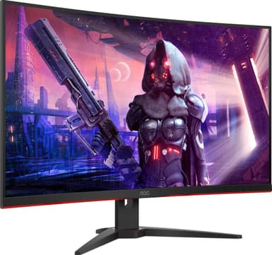 AOC C32G2AE/BK 31,5" Curved gaming skærm