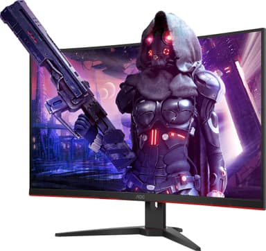 AOC C32G2AE/BK 31,5" Curved gaming skærm