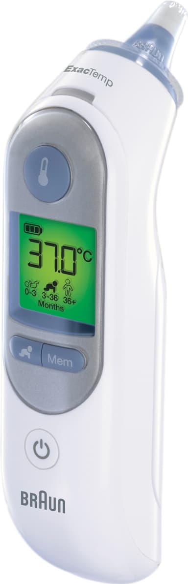 Braun ThermoScan 7 Age Precision øretermometer IRT6520NOEEGP (hvid)