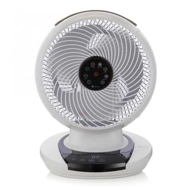 MeacoFan 1056 DC cirkulationsventilator. DC-teknologi. Blæser i alle retninger. Stilfuldt design. Fjernbetjening.