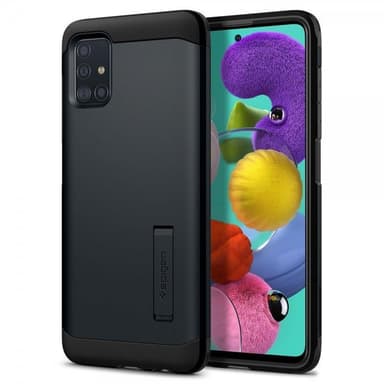 Spigen Samsung Galaxy A51 Cover Tough Armor Metal Slate