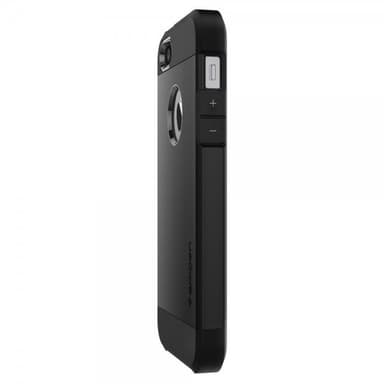 Spigen Tough Armor Cover till iPhone 5 / 5S / SE 2016 Sort
