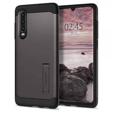 Spigen Huawei P30 Cover Slim Armor Gunmetal