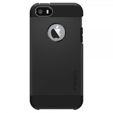 Spigen Tough Armor Cover till iPhone 5 / 5S / SE 2016 Sort