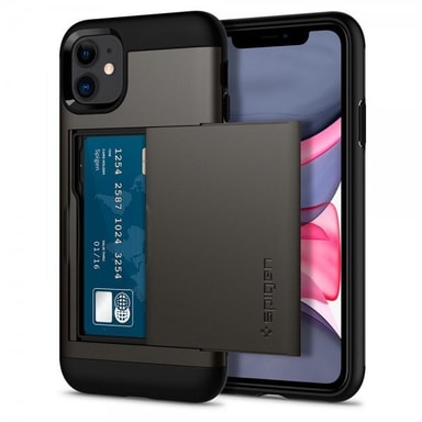 Cover Spigen Slim Armor CS Per IPhone XR - Portafoglio Sottile Con Slot Carte - Foto 6