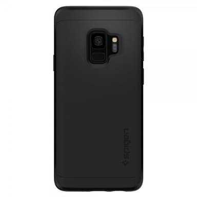 Spigen Thin Fit 360 Cover med Skærmbeskytter till Samsung Galaxy S9 Sort