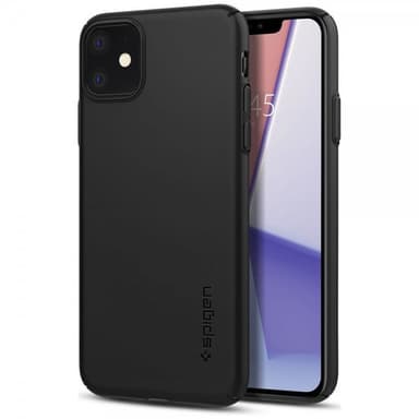 Spigen iPhone 11 Cover Thin Fit Air Sort