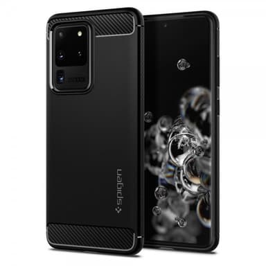 Spigen Samsung Galaxy S20 Ultra Cover Rugged Armor Mate Black