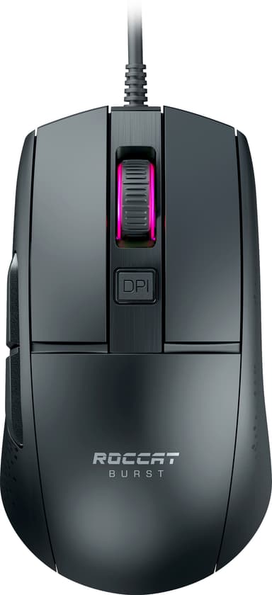 Roccat Burst Core Optical Wired gaming mus (sort)