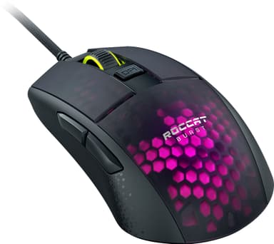 Roccat Burst Pro Optical RGB AIMO gaming mus (sort)