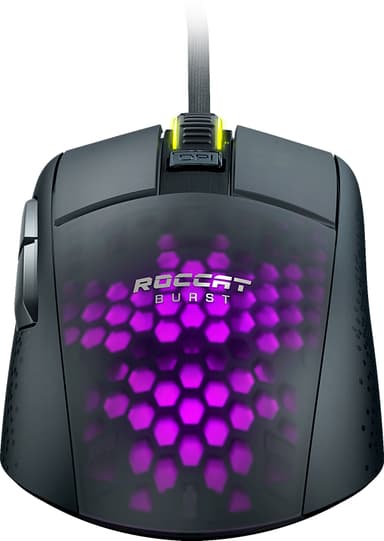 Roccat Burst Pro Optical RGB AIMO gaming mus (sort)