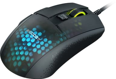 Roccat Burst Pro Optical RGB AIMO gaming mus (sort)