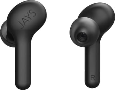 Jays f-Five true wireless in-ear høretelefoner (sort)