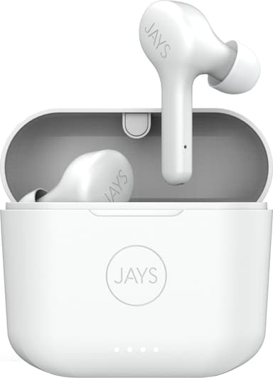 Jays f-Five true wireless in-ear høretelefoner (hvid)