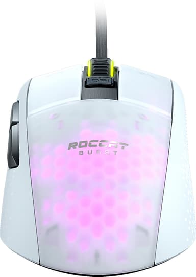 Roccat Burst Pro Optical RGB AIMO gaming mus (hvid)