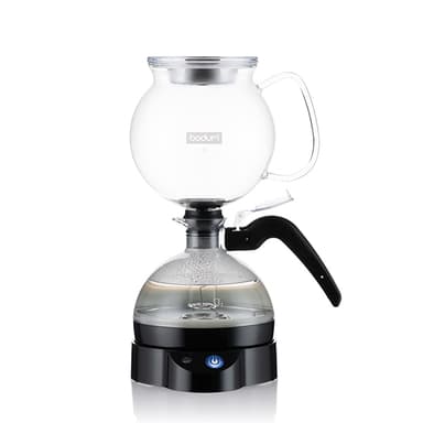 Elektrisk vakuum kaffebrygger med sort base Bodum ePEBO