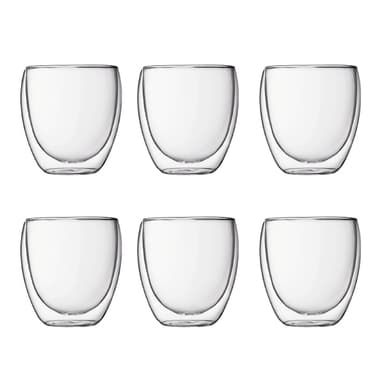 6 stk. glas Bodum PAVINA