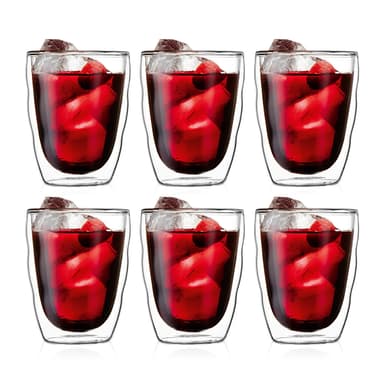 6 stk. glas Bodum PILATUS