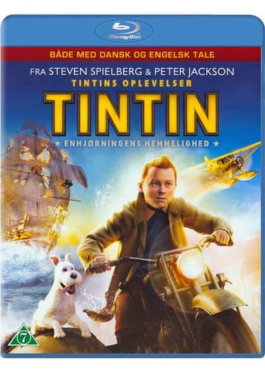 TINTIN: ENHJØRNINGENS HEMMELIGHED (Blu-ray)