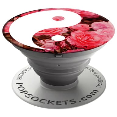 Popsockets greb til mobile enheder (yin yang roses)