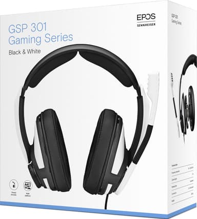 EPOS | Sennheiser GSP 301 gaming headset (hvid)