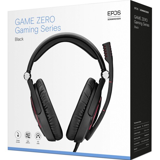 EPOS | Sennheiser G4ME ZERO headset (sort)