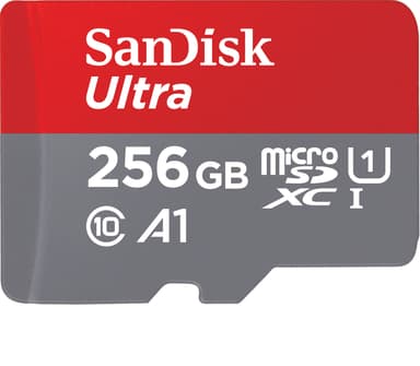 Sandisk Ultra 256GB mSDXC hukommelseskort