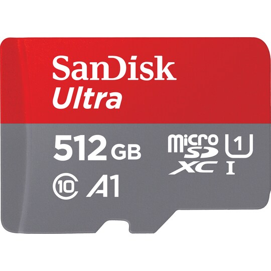 Sandisk Ultra 512GB mSDXC hukommelseskort