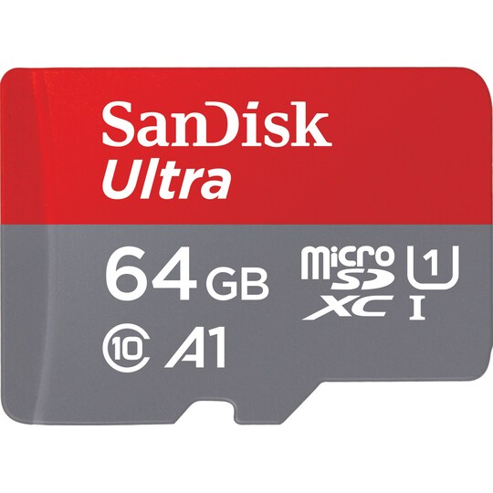 Sandisk Ultra 64GB mSDXC hukommelseskort