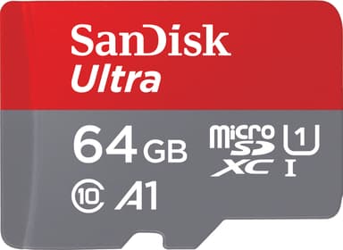 Sandisk Ultra 64GB mSDXC hukommelseskort