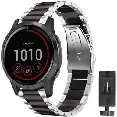 Rustfrit stål GARMIN VivoActive - / sølv Elgiganten