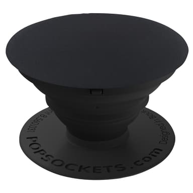 Popsockets greb til mobile enheder (black aluminium)