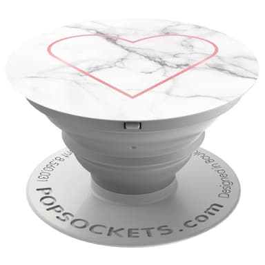 Popsockets greb til mobile enheder (stenhjerte)
