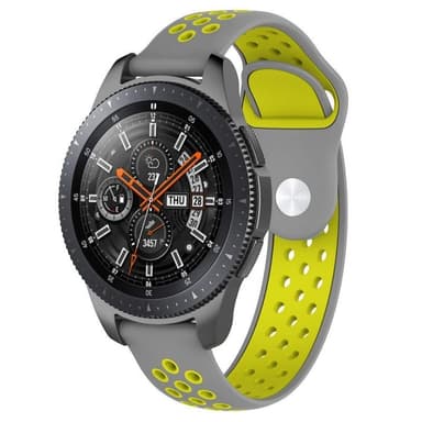 EBN Sport Armbånd Samsung Galaxy Watch 46mm-Grå / Gul