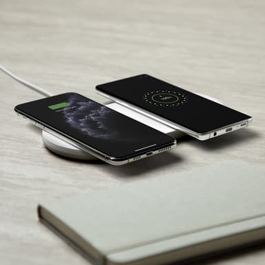 Belkin Boost Charge Qi dual trådløs oplader 10W (hvid)