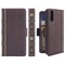 Retro wallet 2i1 Huawei P20 (EML-L29)  - Mørkebrun